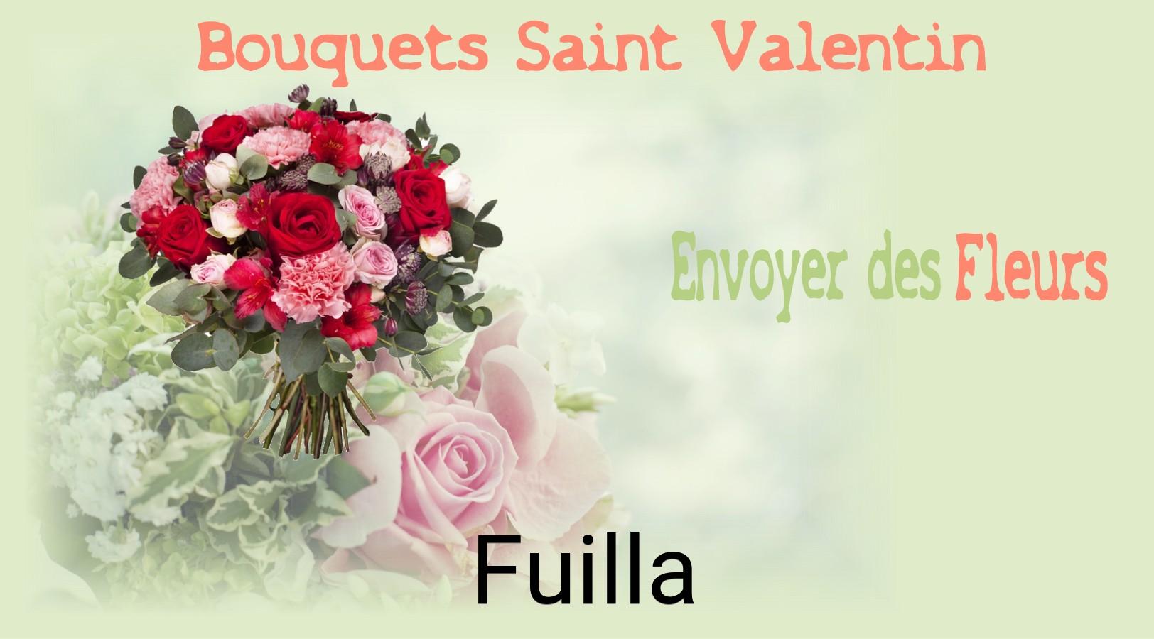 Roses de Saint-Valentin livrées à Fuilla